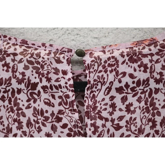 Jolt Long Bell Sleeves Sheer Blouse-Size XL - Picture 9 of 9